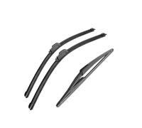 Balais D'essuie Glaces 26"+17"+12" Pour X-trail T32 Pour Rogue 2 2014-2017 2018 2019 2020 Balais D'essuie-glace Avant Arrière Brosses Accessoires Coupe 3 Pièces D'essuie Glace Lame