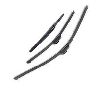 Balais D'essuie-glaces Auto Compatible Avec Hyundai Pour Santa Pour Fe CM 2007 2008 2009 2010 2011 2012 Essuie-glace De Fenêtre 24"+18"+14" Balai D'essuie-glace De Pare-brise Avant Arrière