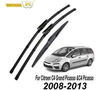 Balais d'essuie-glaces,Misima Kit de lames d'essuie glace pour citroën C4 Grand Picasso -C4 Picasso 2008 2009 2010 2011 2012 2013