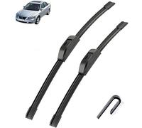 Balais d'essuieglace avant Pour Hyundai Sonata EF NF 1998-2009 2004 2005 2006 2007 et compatibles Caoutchouc souple pare brise et fenêtres de voiture Ensemble balais