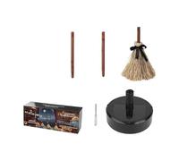 Balais flottants animés - Décoration d'Halloween - Automatique - Éclairage LED - Détecteurs de mouvement - Effet sonore effrayant - Pour fête hantée - Balais magiques animés - Décoration de fête