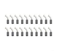 Balais Moteur 5x8x15mm 20pcs Outils Électriques Balais Moteur | Conductivité élevée, métal, faible étincelle, dimension 5x8x15mm, lot de 20 pièces