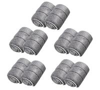 Balais Plat Réglable Rotative à 360° avec Tampons en Fibre Super Absorbants et Utilisation Humide et Sèche, Balai Serpillère avec Compression Automatique de l'eau (10 x Tissu en Fibres)