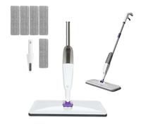 Balais Serpillère Vaporisateur, Balai Lave Sol avec Reservoir Spray Mop Professionnel Microfibre Balai Pulvérisateur pour la Maison