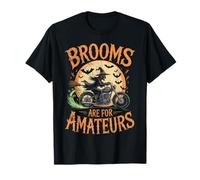 Balais sont pour Les Amateurs sorcières Balade Moto Halloween T-Shirt