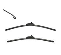 VALEO Silencio Essuie-glace - VF366 - Kit de Balais d'Essuie-glace Plats 550 mm / 550 mm d'Origine de Haute performance, Visibilité Supérieure sur la Route - Avant - Lot de 2 Balais - 574466