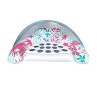 Balakaka Bouée Gonflable Piscine Adulte 120 * 95cm, Matelas Gonflable Piscine avec Radeau à Voiles Support Dorsal Confortable, Accessoire Piscine pour Plage Partie Vacances