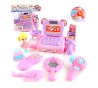 Balakaka Caisse Enregistreuse Enfants, Caisse Enregistreuse avec Scanner Calculatrice, Jouet Caisse Enregistreuse pour Enfants 3+ Ans