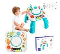 Balakaka Centre de Table D'activité, Jouet Educatif Enfant Jeu Interactif pour Le Développement sensoriel, Table d'activité Bébé Cadeau d'anniversaire pour garçons et Filles de 3 à 12 Mois