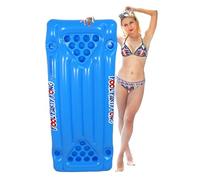 Balakaka Flotteurs de Piscine Gonflables 62×152cm, Jouets de Piscine pour Plage Partie Vacances Plaisir d'été, Pool Pong Matelas Gonflable Gonflable Pong Game