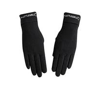 Balakaka Gant Fin Femme Thermique Hiver Gant Idéal avec Antidérapants Coupe-Vent Thermique Ecran Tactile pour la Conduite L'équitation la Course à Pied Le Shopping Le Noir