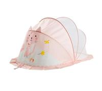 Balakaka Moustiquaire pour Bébé 0-5 Ans, 110x60x65cm Pop Up Bébé Lit Moustiquaire Anti-lumière Intérieur, Pliante Portable Moustiquaire pour Voyage ou Maison