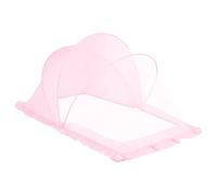 Balakaka Moustiquaire pour Bébé 110 * 65 * 60cm, Respirante Moustiquaire pour Lit de Bébé pour L'Été, Portable Pop Up Facile à Installer Bébé Tente de Lit Anti-lumière Intérieur pour 0-7 Ans, Rose