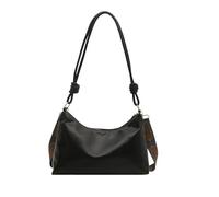 Balakaka Sac à Bandoulière pour Femme 5L, Sac a Main en Cuir PU avec Fermeture éclair, Crossbody Bag avec Bandoulière Réglable pour un Usage Quotidien, Noir