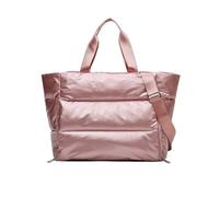 Balakaka Sac a Main Femme 35L avec Bandouliere, 3 en 1 Sac Matelassé Tote Bag avec une Poche Humide et Sèche, Grande Imperméable Sac Cabas Femme pour Voyages Fitness Yoga, Rose