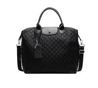 Balakaka Sac de Voyage avec Poche Humide et Sèche, 3 en 1 Sac a Main Femme avec Sangle d'épaule Réglable, 28L Sac à Bandoulière avec Poignée pour Voyage, Noir