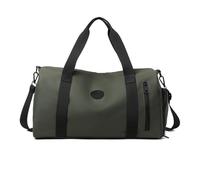 Balakaka Sac de Voyage Homme Femme 23.9L, Sac de Sport avec Compartiment à Chaussures et Humide, Grand Fitness Travel Bag avec Poche Arrière Zippée pour Voyage Gym Yoga, Vert Foncé