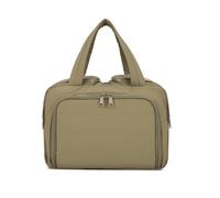 Balakaka Trousse de Toilette Femme Voyage, Léger Grande 10L Trousse de Maquillage Séparation Sec/Humide, Poches Multiples Waterproof Accessoires de Voyage pour Filles, Vert