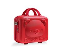 Balakaka Vanity Rigide 30x15x23 cm, Portable Vanity Fille Femme10L avec Code Poignée, Imperméable et Résistant à l'usure Valise de Toilette pour Voyage, Rouge