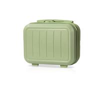 Balakaka Vanity Voyage Vanity Femme,Trousse Vanity Maquillage pour Femmes Fille, Petite Valise Vanity Case Rigide ABS Léger Portable Valise Maquillage avec Poignée Souple Vert Avocat