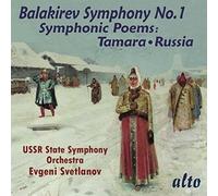 Balakirev: Symphony 1 / Symphonic Poems Tamara [Cd]