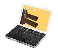 Balala Gaine Thermorétractable 2:1, Assortiment de tubes Thermoretractables, Revêtement adhésif, Thermorétractable Tube, Ruban Isolant et Gaine Retractable pour Fil Electrique de Connexion Câbles