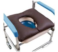 BALAMLB Coussin De Chaise De Toilette Anti-Escarres,Coussin De Chaise De Douche pour Table De Chevet,Chaise Percée,Chaise De Toilette, Siège De Douche Imperméable,Coussins De Toilette Fessier A