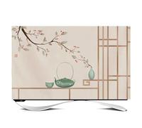 BALAMLB Housse Anti-Poussière TV, Housses pour Téléviseurs 19-75 Pouces,TV Housse Anti-Poussière, Respirante, Protection Multifonctionnelle pour TV/PC Et Housses Décoratives E,45 in