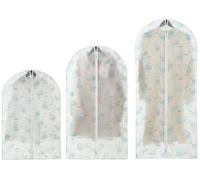 BALAMLB Housse Vetements À Suspendre, 3 Pièces Anti-Poussière Étanche À L’Humidité Housse Costume Homme Femme avec Fermeture Éclair pour Robes,Convient, Manteaux,Rangement pour Tements Et Penderies D