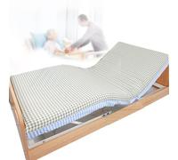 BALAMLB Matelas Anti-Escarres,Matelas Medical Personnes Âgées,Épaisseur 7.5Cm pour Lit Médicalisé Et Articulés,Éponge Haute Densité,Coussin d'allaitement pour Patients Alités,Housse Lavable 90x190cm