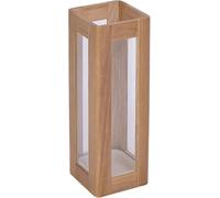 BALAMLB Porte-Parapluies D'entrée,Porte-Parapluie en Bois Rectangulaire De Porte Parapluies, Grande Capacité Seau Parapluie,Support De Stockage De Canne pour Cafés, Les Salons Et Les Bibliothèques B