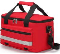 BALAMLB Trousse Médicale d'urgence Familiale,Sac Vide De Haute Capacité,Sac De Rangement pour Bouteille,Sac Médical pour Urgence,Sacs Médicaux Portables pour Camping,Voyages,Randonnée,Voiture B