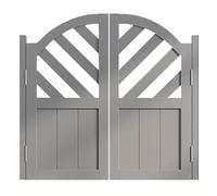 Balançant des Portes, Intérieur Solide Bois Porte Battante, Fermeture Automatique, for Escaliers Salle de Bain Chambre À Coucher Balcon(Gray,28"x35.4"(70x90cm))