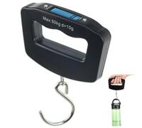 Balance à Bagages avec écran LCD 50 kg électronique numérique Portable avec Crochet de Suspension