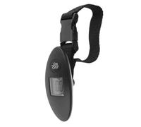 Balance à Bagages Électronique Portable Mini, Usage Maison et Aéroport | Noir, Composants Électroniques et Pp, Bouton Pile, pour Valises et Paquet de Voyage, Préparation Rapide Style Aléatoire
