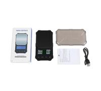Balance à café électronique rechargeable de poche avec minuterie, affichage numérique rétroéclairé, 1 kg/2 kg
