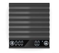 Balance à café numérique avec chronomètre, balance de précision avec minuterie intégrée, mesure précise de 0,1 g, pour café, thé et ingrédients de pâtisserie, câble USB, balance multifonction pour