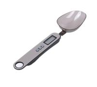 Balance à cuillère en plastique compacte avec une précision de 0, 1 g, outil de mesure pour les repas de en forme, idéale pour le contrôle des portions et les recettes Cuillère à mesurer à tête