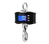 Balance à grue industrielle, 1000 KG/500g balance suspendue numérique HD écran LCD balance de grue électronique outil de pesage agricole industriel de haute précision(Zwart)