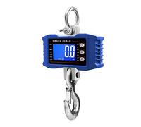 Balance à grue industrielle, 1000 KG/500g balance suspendue numérique HD écran LCD balance de grue électronique outil de pesage agricole industriel de haute précision(Blauw)