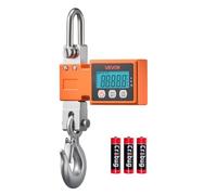 Balance à grue numérique 500 kg aluminium moulé précision 100 g avec écran LCD pour entrepôt atelier agriculture pesage suspendu