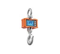 VEVOR Balance à Grue Numérique 2000 kg Balance Suspendue Industrielle Précision 500 g Peson Électronique pour Entrepôts Exploitations Agricoles, Écran LCD, 3 Unités, Boîtier Alu Moulé, Télécommande
