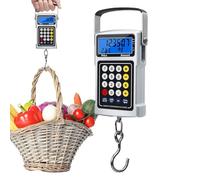 Balance à main - Outil de pesage numérique portable, crochet pour balance de bagages en KG, G et LB | Pour bagages, chasse, voyages en plein air, shopping, maison, ferme, marché, hommes et femmes