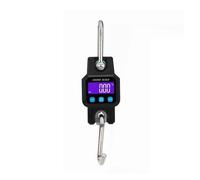 Balance À Micro-grue 300kg/50g, Rechargeable, À Crochet Suspendu, Numérique, Bluetooth, USB, En Acier Inoxydable, Robuste Largement Applicable(Black Bluetooth)