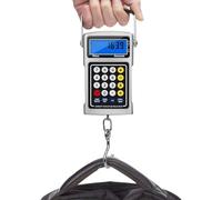 Balance à poisson numérique, portable, multifonction, à grue manuelle et mètre ruban, pour la pêche, les voyages, les courses, la maison, l'extérieur, homme, femme, unisexe