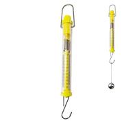 Balance À Ressort - Jauge De Tension Tubulaire 10N | Dynamomètre Portable En Newton | Analyse Bidirectionnelle De Force, Pour Enseignement Physique Expériences Et Laboratoire Scolaire