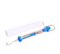 Balance à ressort multifonction bleue, idéale pour tester le poids, démonstrations en ynamomètre en acrylique