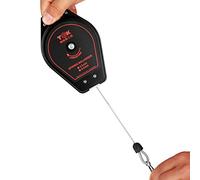 Balance à Ressort Rétractable d'une Capacité de 0,6 à 2,0 kg Porte-outil à Accrocher Robuste Monture de Ligne de Montage ES620 (noir)