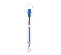 Balance à ressort tubulaire en plastique transparent, capacité de poids de 500g/5N, facile à utiliser, Portable pour l'enseignement, équipement de laboratoire, Gadget