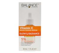 Balance Active Formula Sérum éclaircissant à la vitamine C (30 ml) - Sérum Pro-Radiance léger et non gras. Teint plus lumineux et plus uniforme. La peau paraît plus uniforme. Sans cruauté envers les animaux